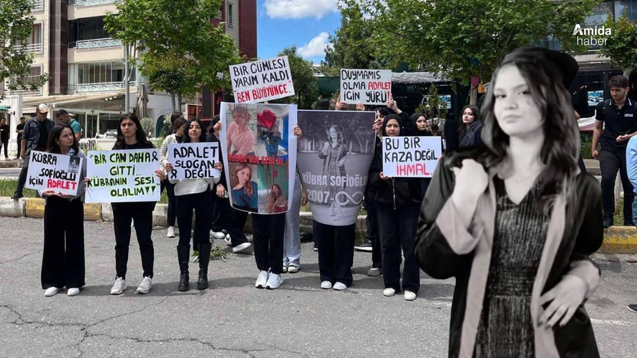 Siyah giyindiler: Diyarbakır’da Kübra için adalet çağrısı