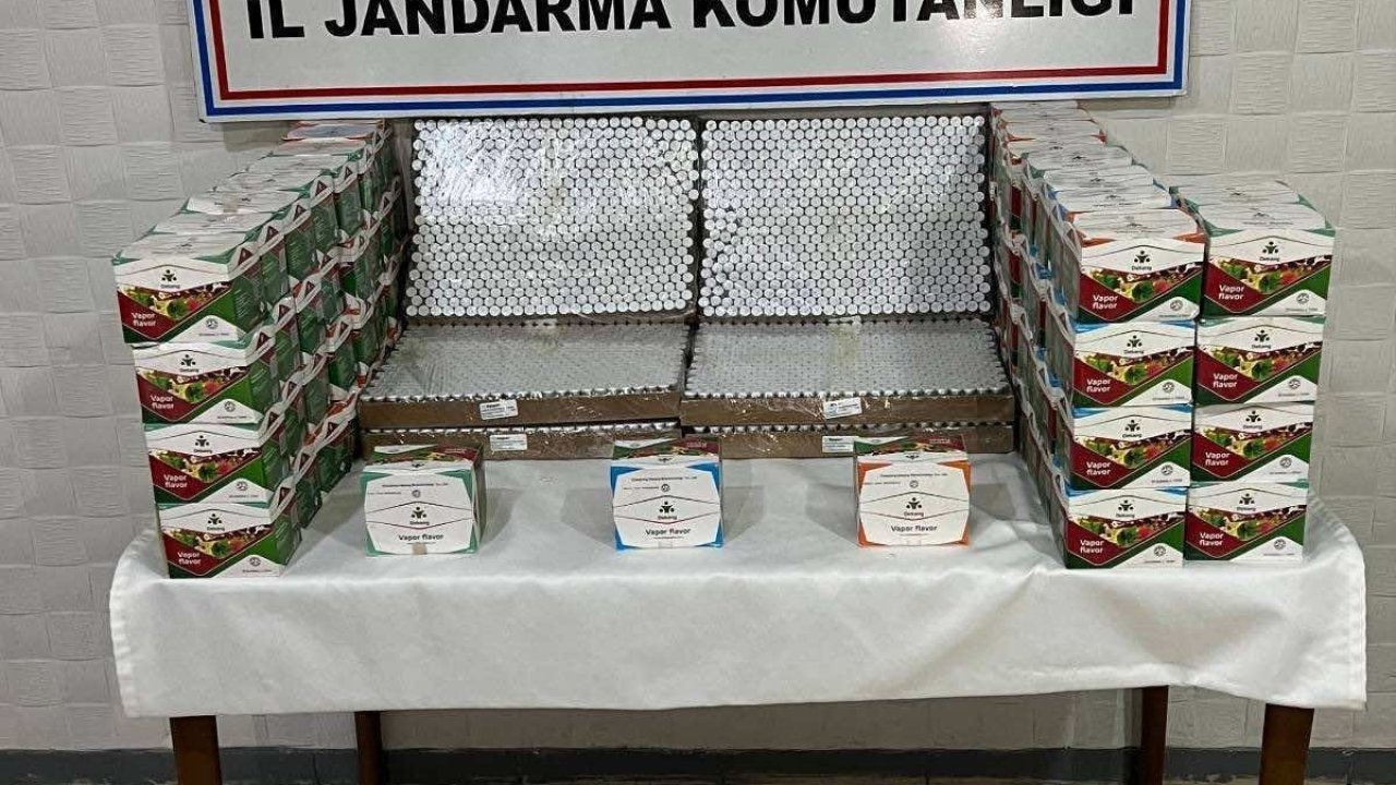 Ağrı'da kaçak botoks ilacı ve elektronik sigara operasyonu
