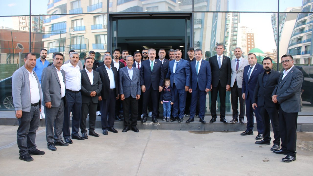 BBP Genel Başkanı Destici Diyarbakır’da konuştu