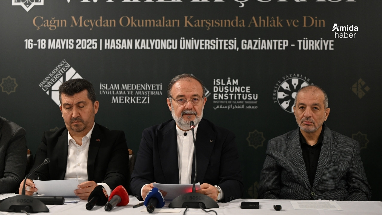 Gaziantep'te 6. Ahlak Şurası sonuç bildirgesi açıklandı