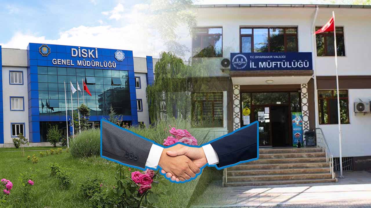 Diyarbakır’da DİSKİ ile Müftülük protokol imzaladı