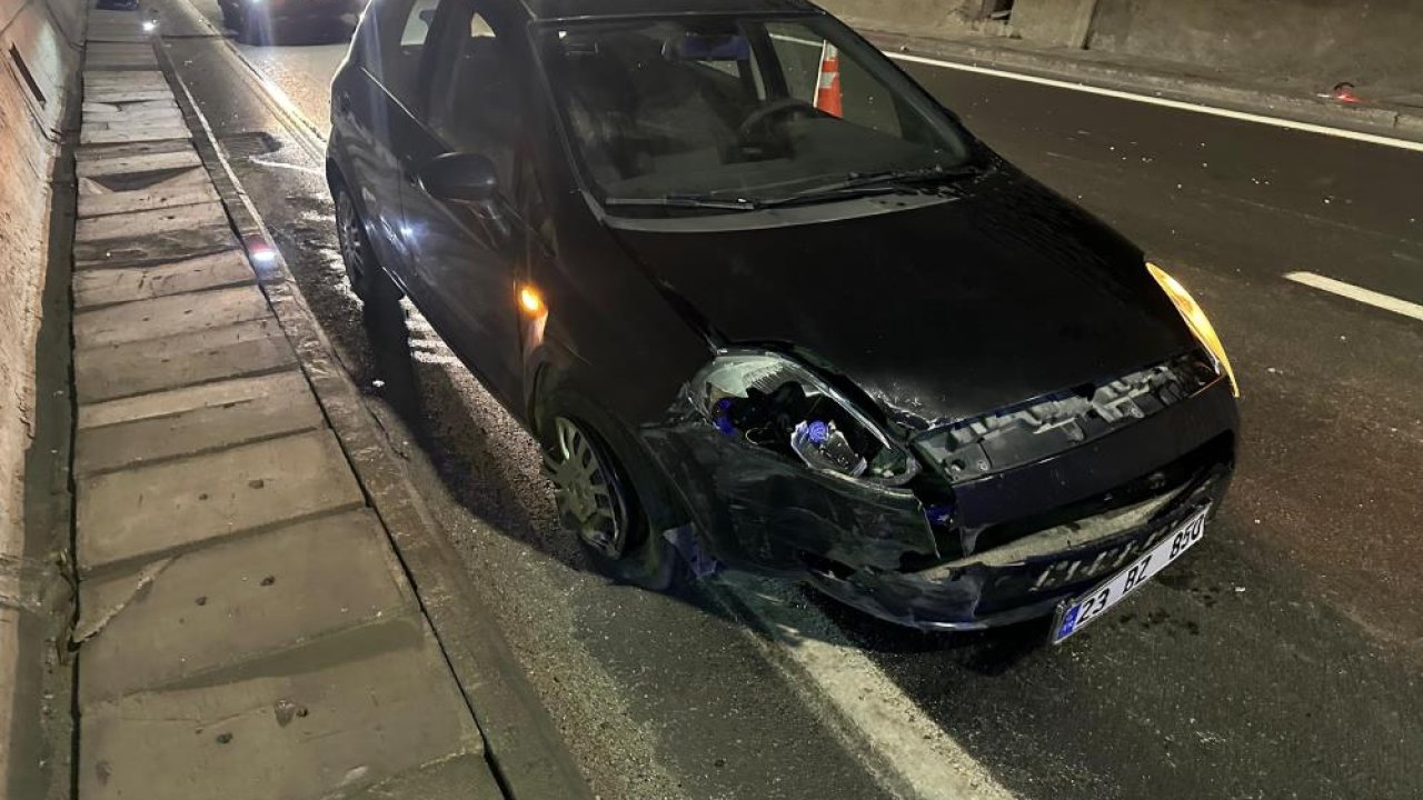 Malatya Erkenek tünelinde kaza: 1 yaralı