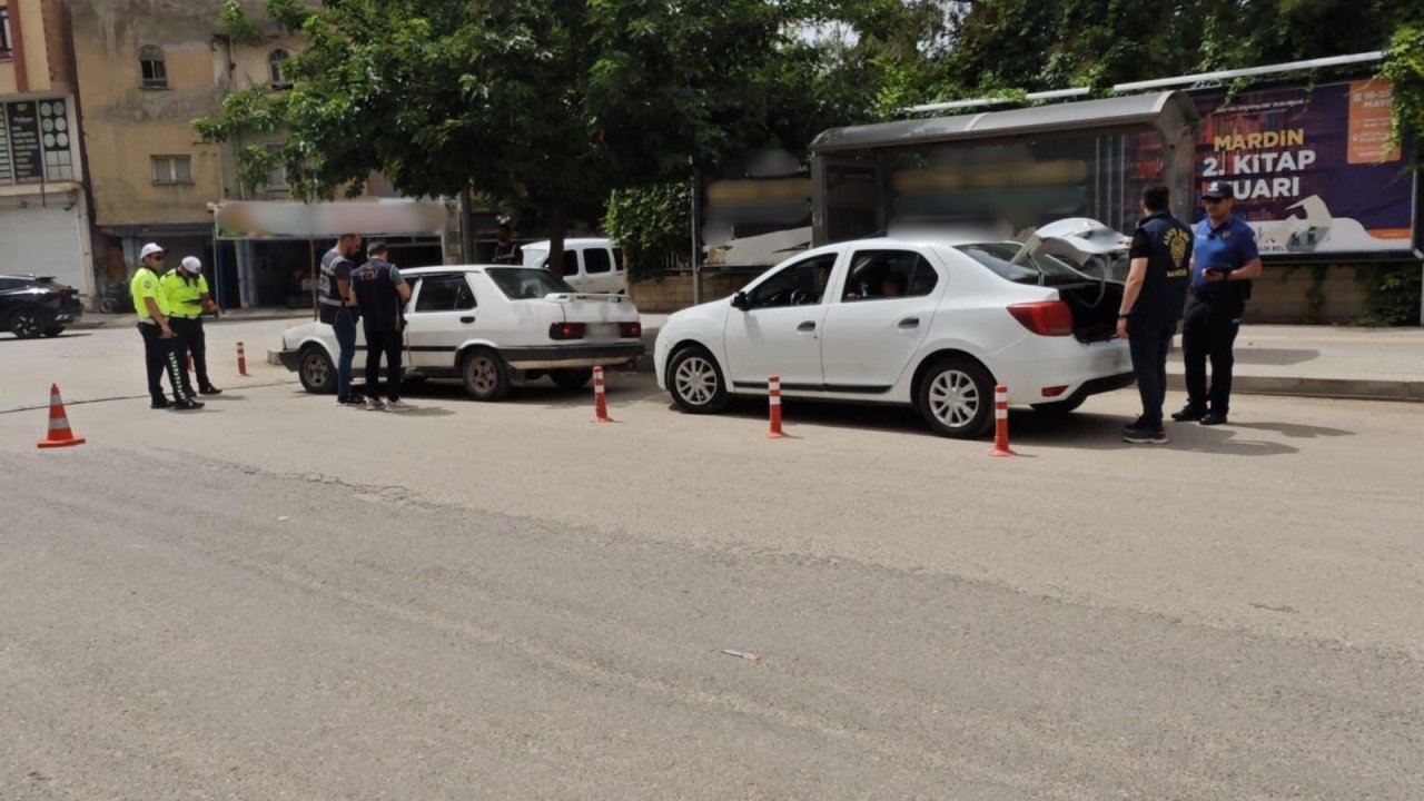 Kızıltepe'de asayiş uygulaması yapıldı