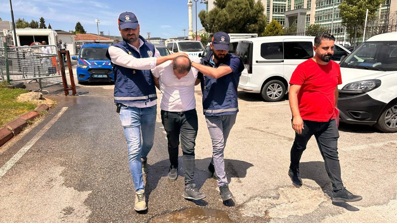 Gaziantep’te taksi şoförünü yakalayan kişi suç aletiyle yakalandı