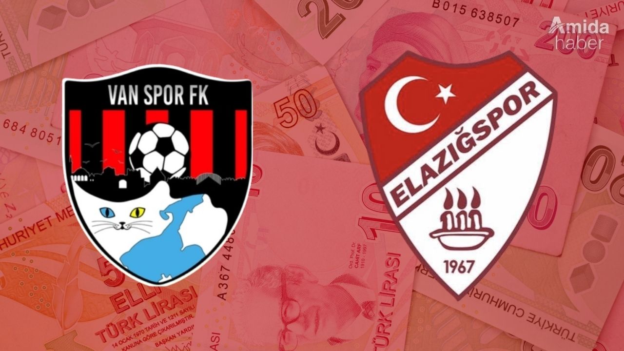Elazığspor’a Vanspor maçı öncesi adeta para yağdı