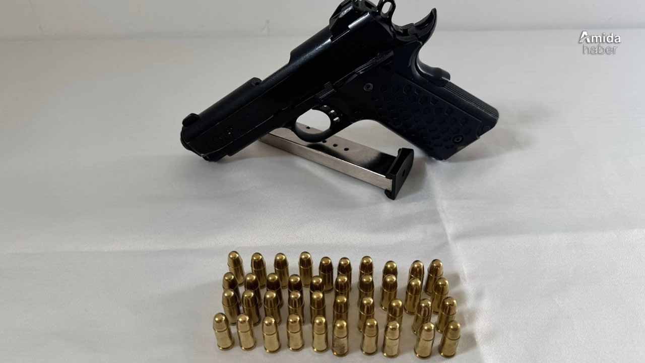 Bingöl’de ruhsatsız tabanca operasyonu