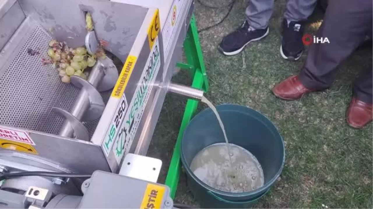 Adıyaman'da çiftçilere bal süzme ve üzüm sıkma makinesi dağıtıldı