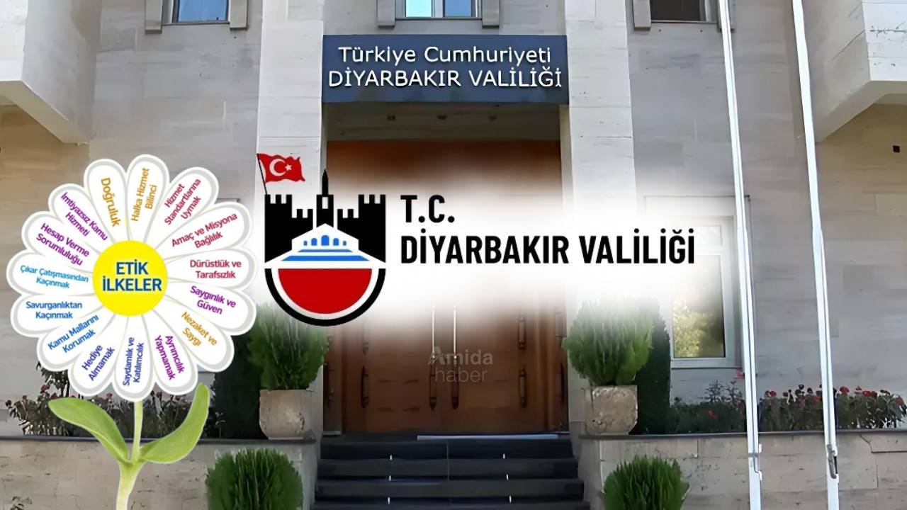 Diyarbakır Valiliği duyurdu: Etik Günü ve Haftası başlıyor