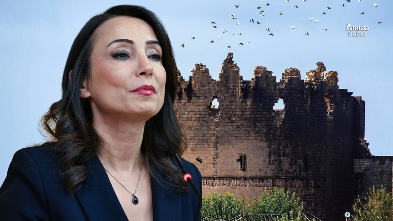 DEM Eş Başkanı Diyarbakır’da: Barış, barış, barış!