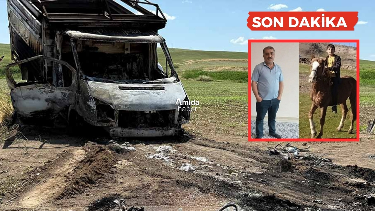 Diyarbakır'da yanmış kamyonet cinayetinde 4 tutuklama
