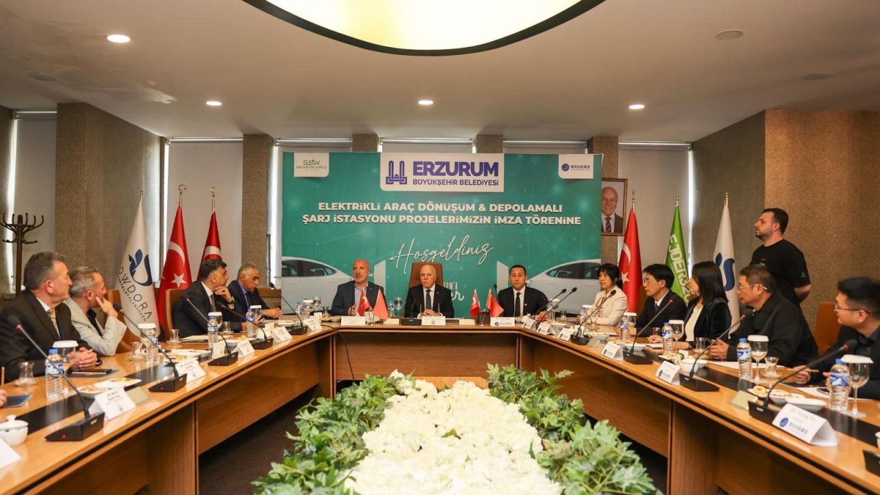 Erzurum’dan Türkiye’ye yeşil dönüşüm hamlesi