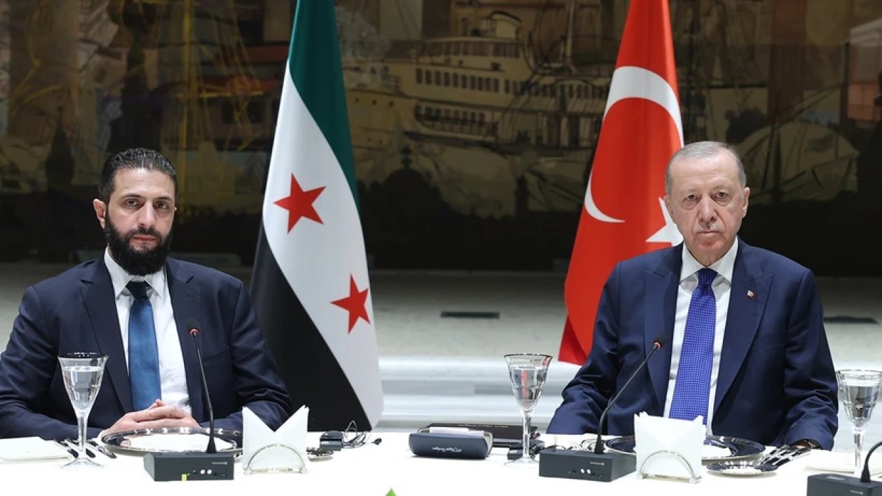 Erdoğan–Şara görüşmesi sona erdi: İsrail’e karşı net mesaj