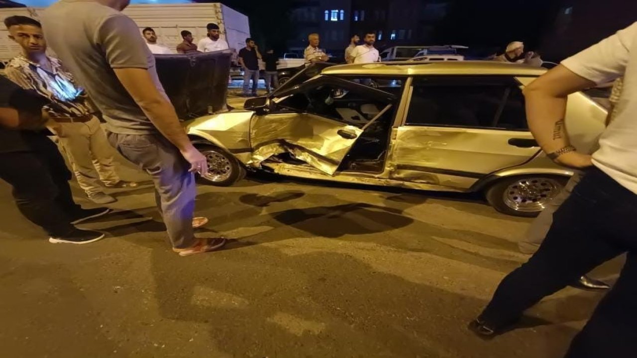 Silvan’da araçlar çarpıştı, 4 kişi yaralandı