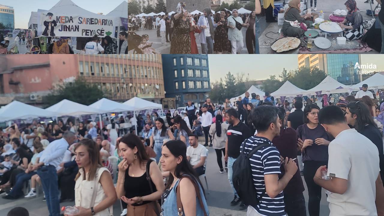 Dağkapı Meydanı’nda 'kutilk, nanê sêlê' ve müzik bir arada