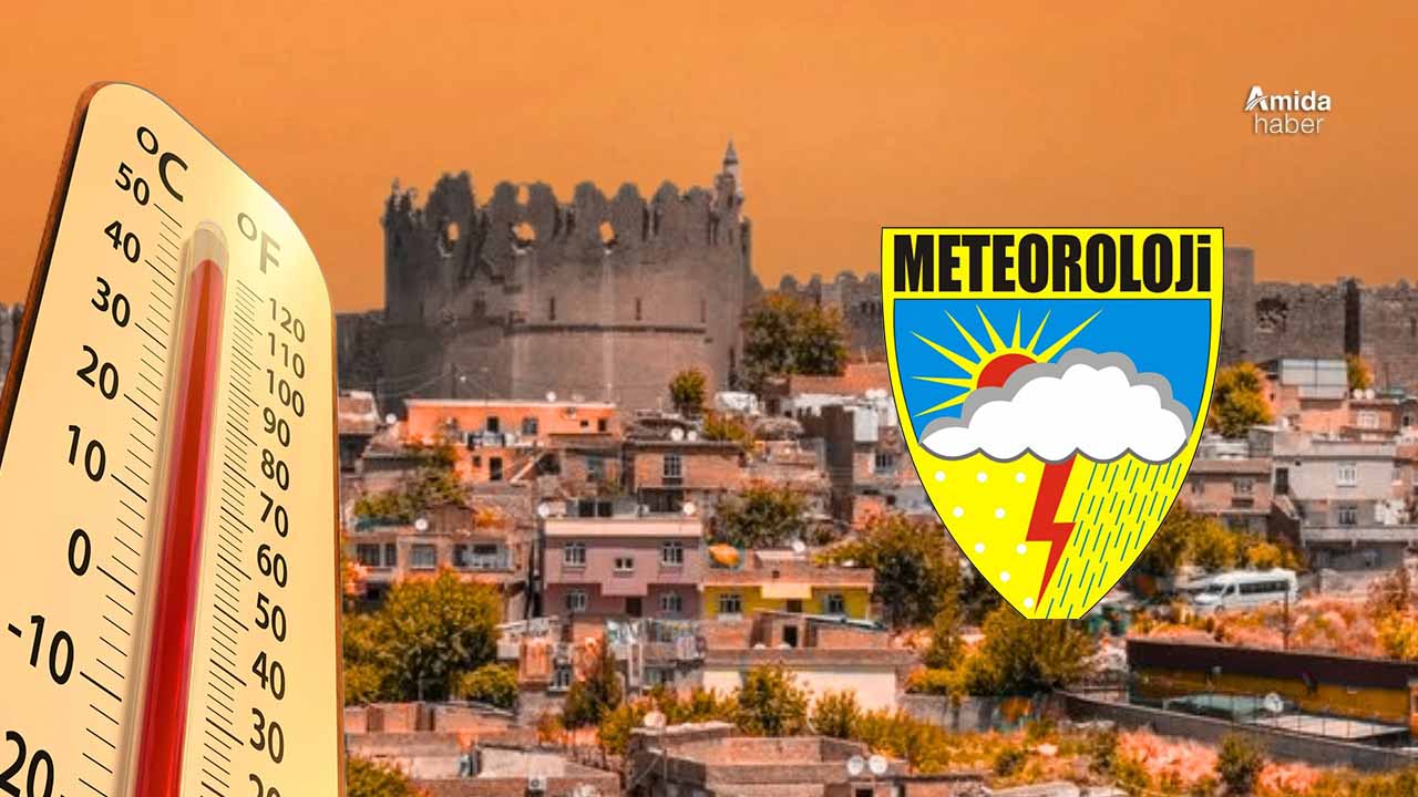 Diyarbakır’da sıcaklar 40’a dayandı: Toz taşınımına dikkat!