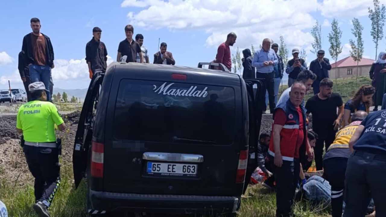 Van’da trafik kazası: 8 yaralı