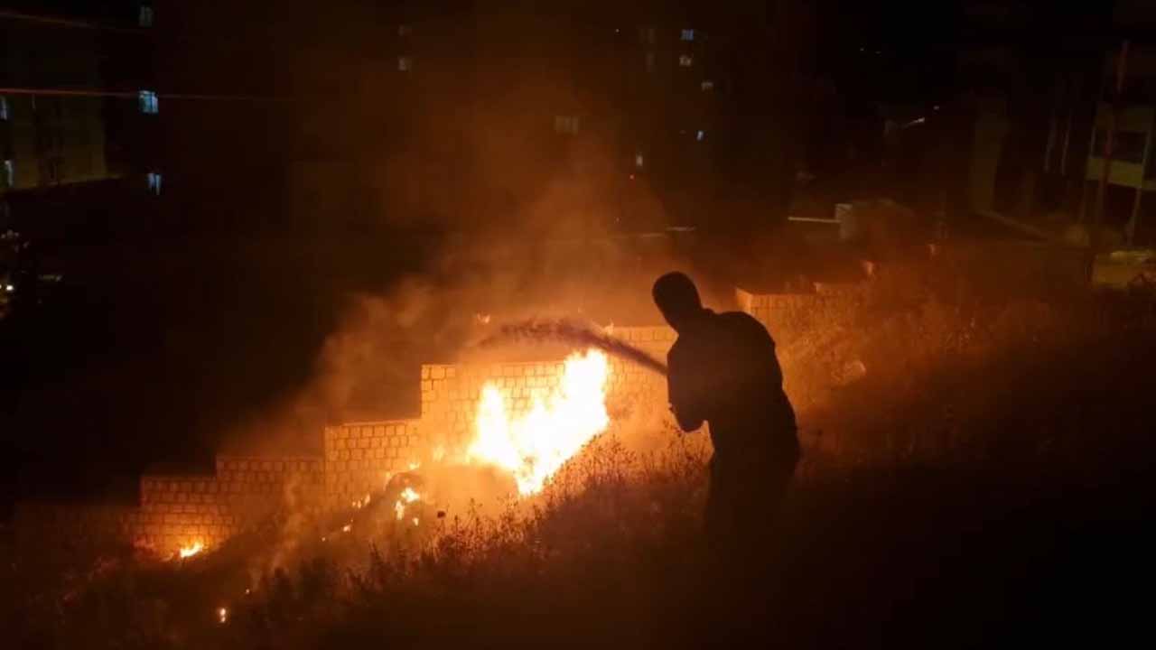 Mardin'de çıkan ot yangını kontrol altına alındı