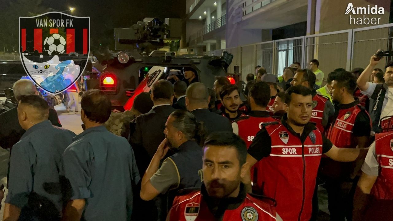 Elazığspor–Vanspor karşılaşmasında güvenlik krizi