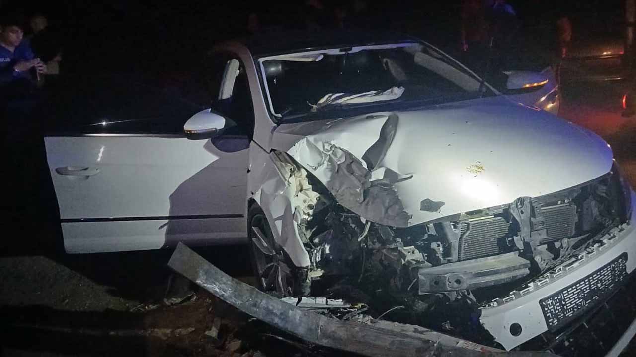 Mardin’de trafik kazası: 1 kişi yaralandı