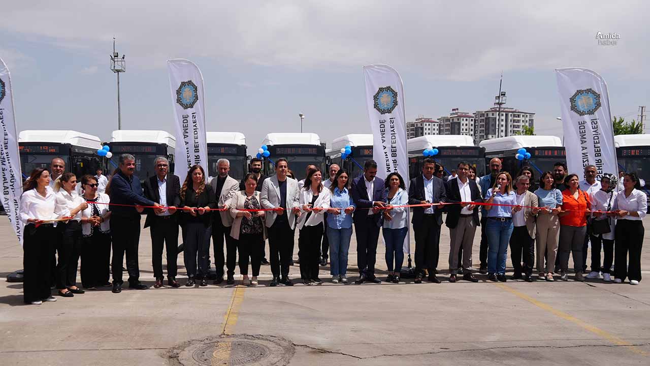 Diyarbakır’a 49 yeni otobüs