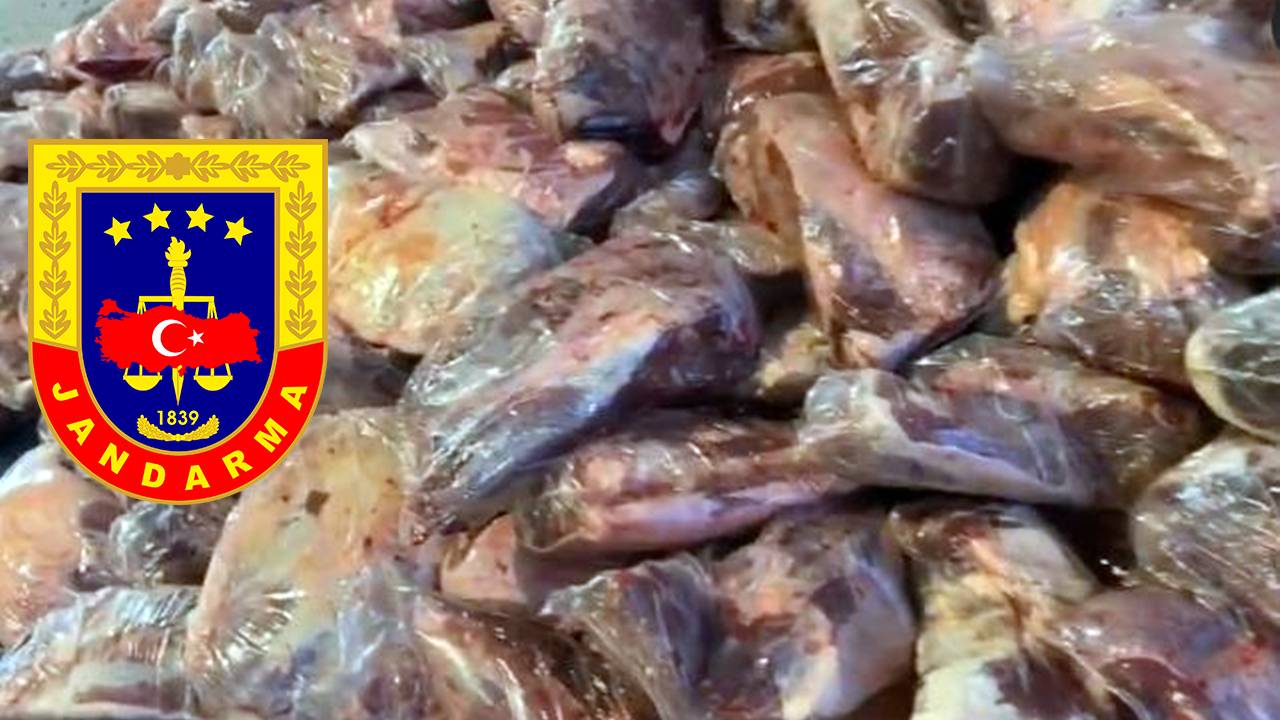 Şanlıurfa'da 1700 kilo bozulmuş et ele geçirildi