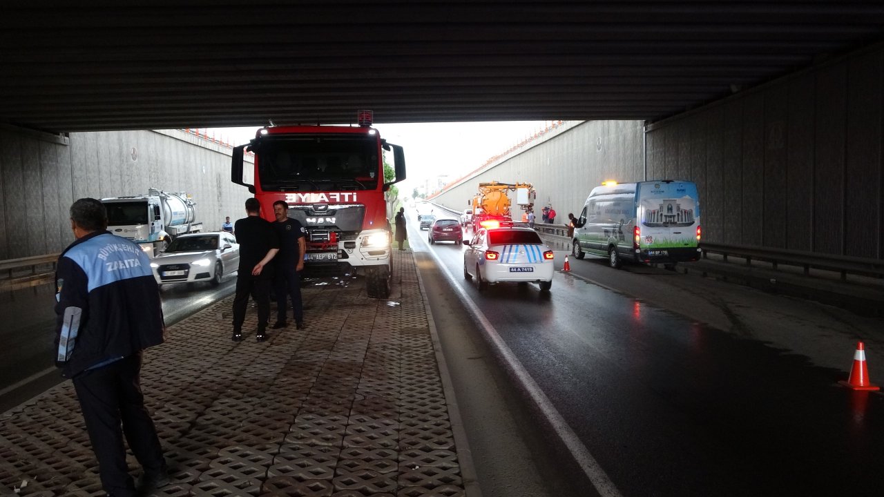Malatya'da sağanak teyakkuzu