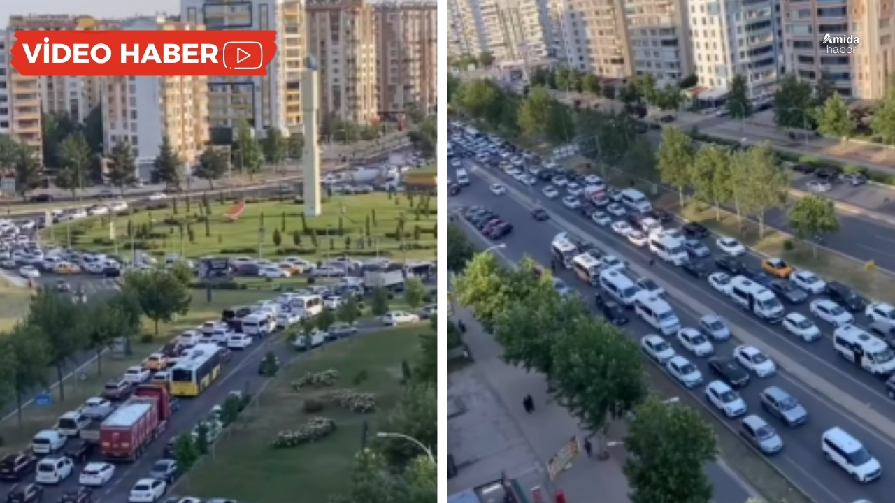 Diyarbakırlılar işe gidemedi: Kilometrelerce kuyruk