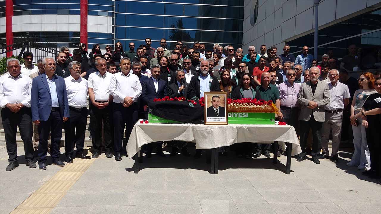Adıyaman’da hayatını kaybeden eski baro başkanı için cenaze töreni
