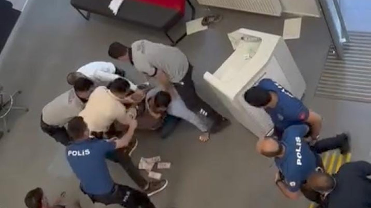 Şanlıurfa'da bankadan para çalmaya çalışan şahıs tutuklandı