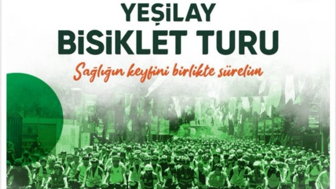 Şanlıurfa'da 12. Yeşilay Bisiklet Turu düzenlendi