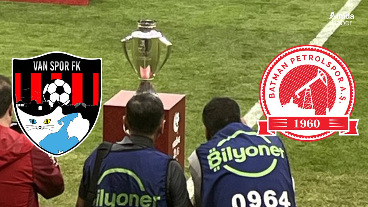 Maç başladı, kupa sahada: Vanspor mu, Batman mı?