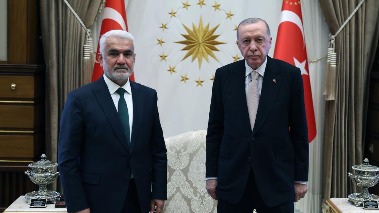 Cumhurbaşkanı Erdoğan, HÜDA PAR liderini kabul etti