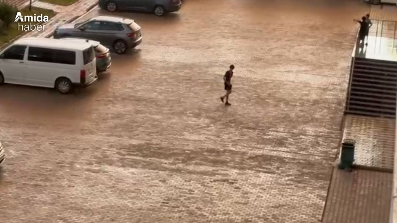 Diyarbakır’da beklenmedik yağmur