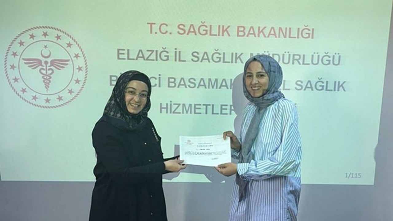 Elazığ’da sağlık eğitimi