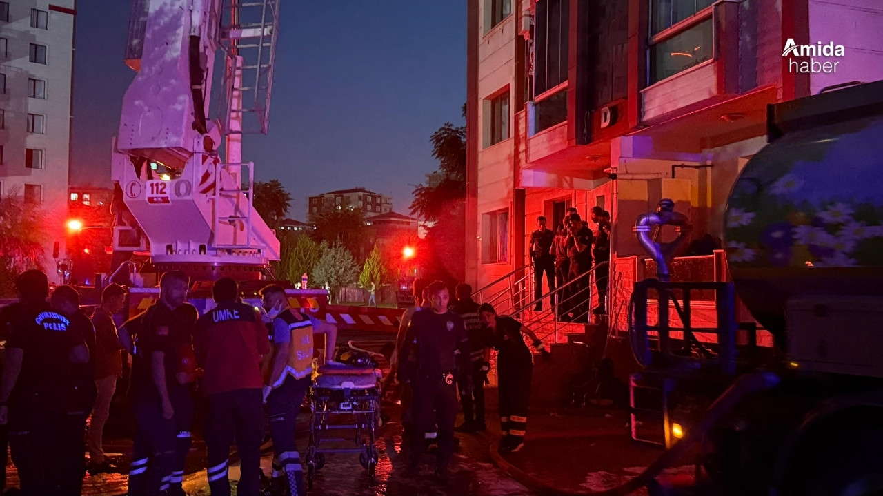 Diyarbakır’da site yangını: 1 kişi daha gözaltında