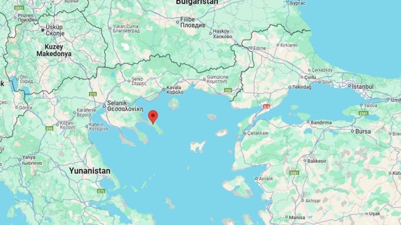 Yunanistan'da deprem