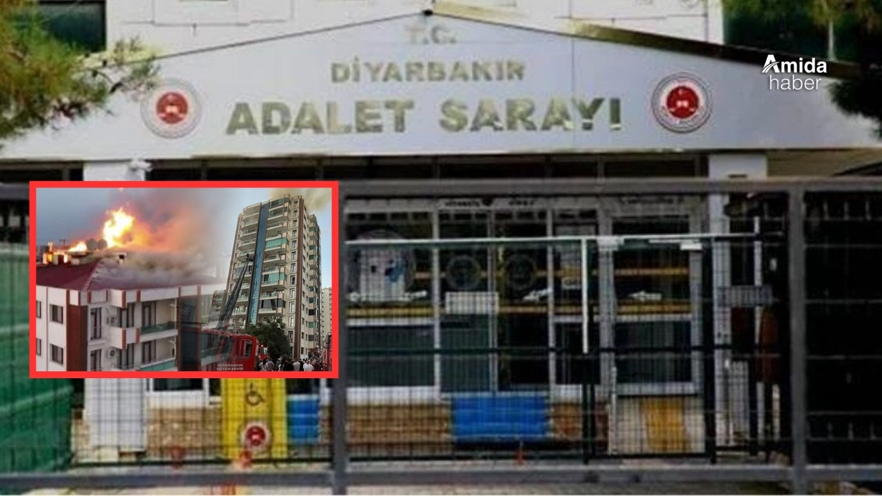 Diyarbakır’daki çatı yangını: 5 kişi adliyeye sevk edildi