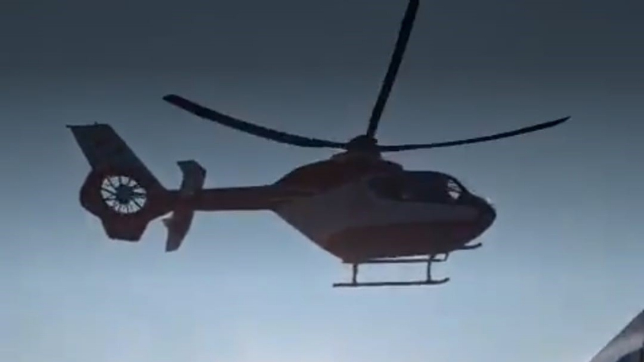 Van’da 79 yaşındaki hasta için helikopter ambulans havalandı