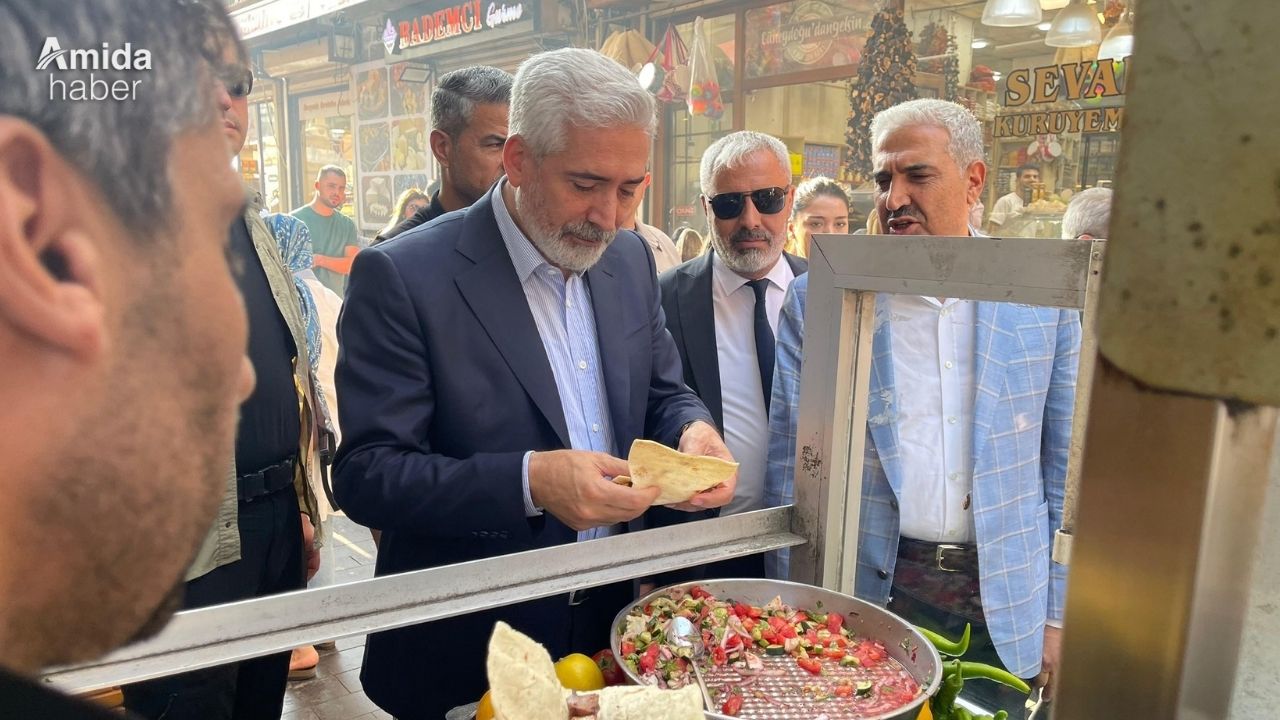 Ensarioğlu'ndan Diyarbakır Sur’da ciğer molası