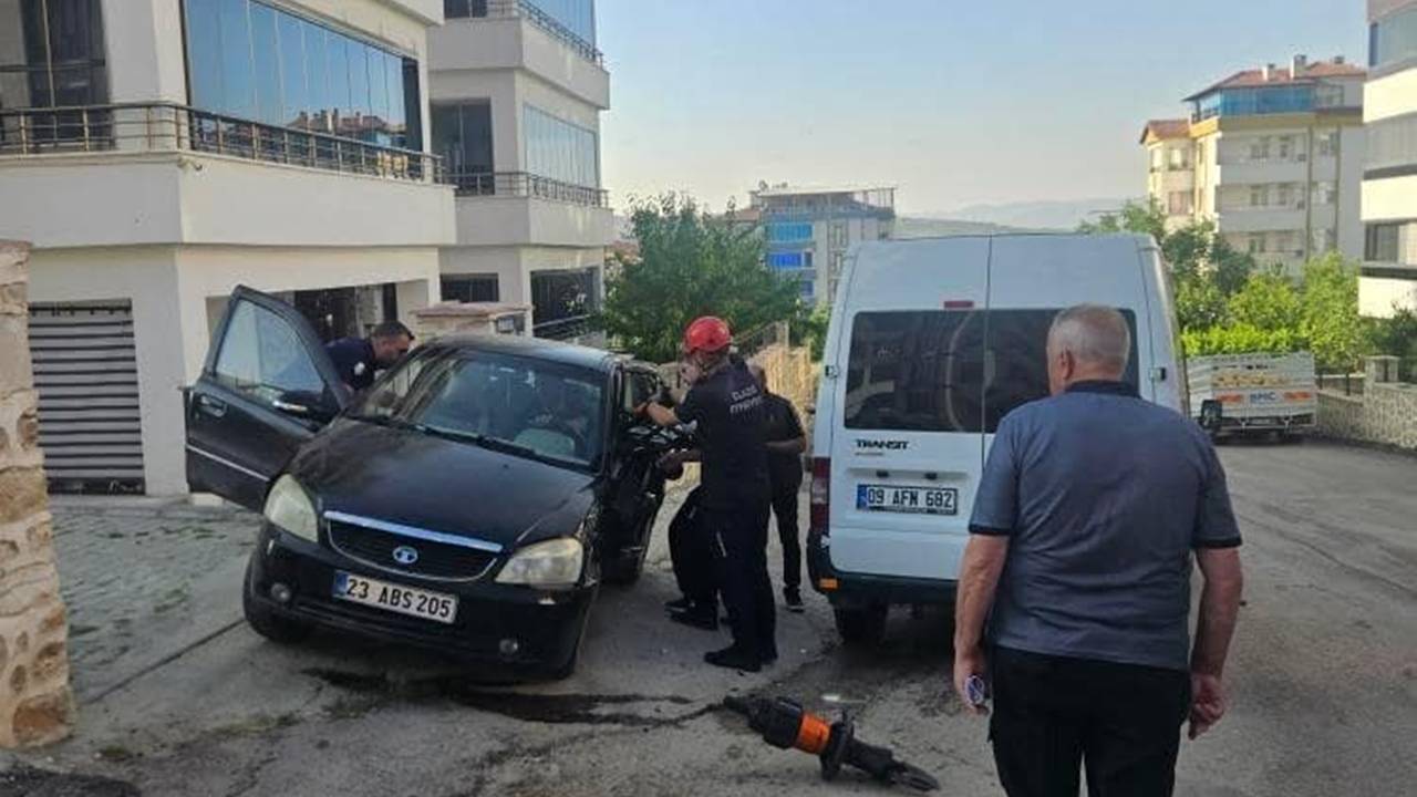 Elazığ’da kaza: 1 yaralı
