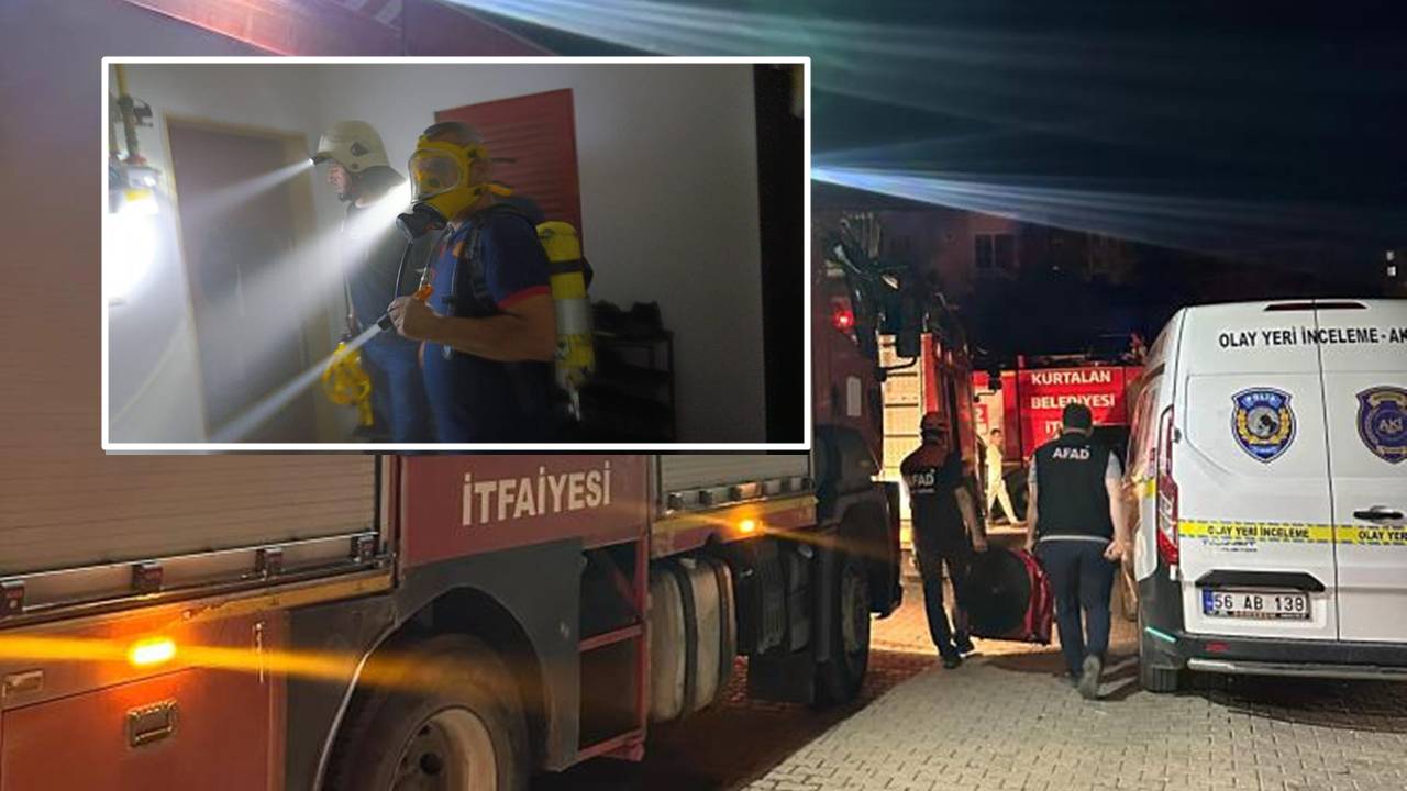Siirt’te polis lojmanı yangını: 13 kişi hastaneye kaldırıldı