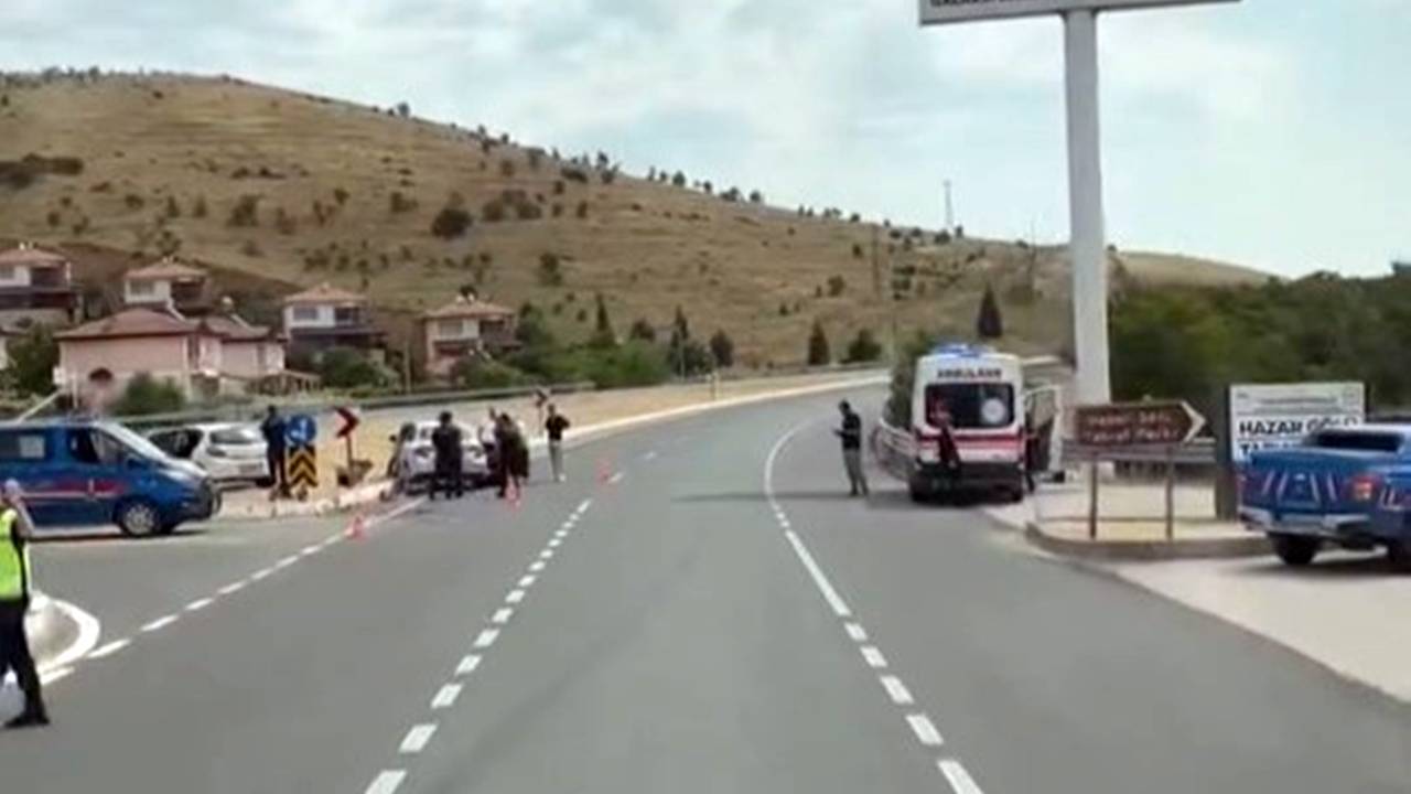 Elazığ-Diyarbakır yolunda kaza: 3 yaralı