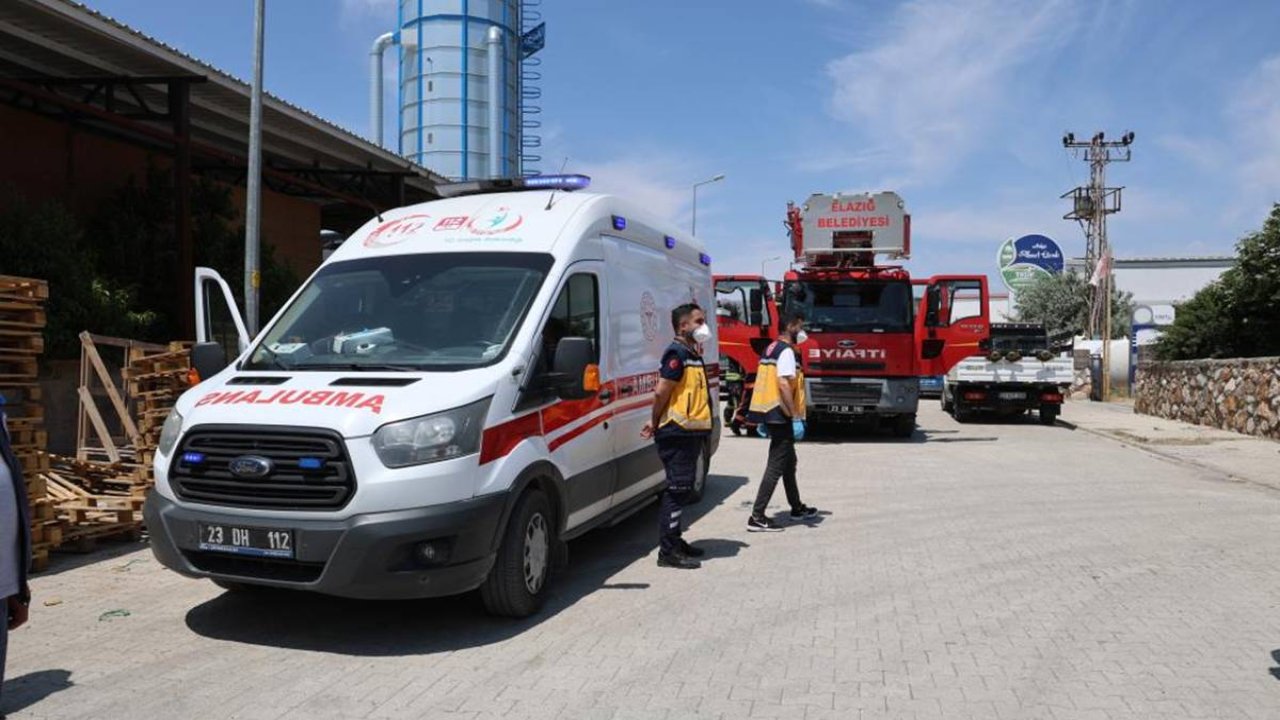 Elazığ’da meydana gelen patlamada 3 kişi etkilendi