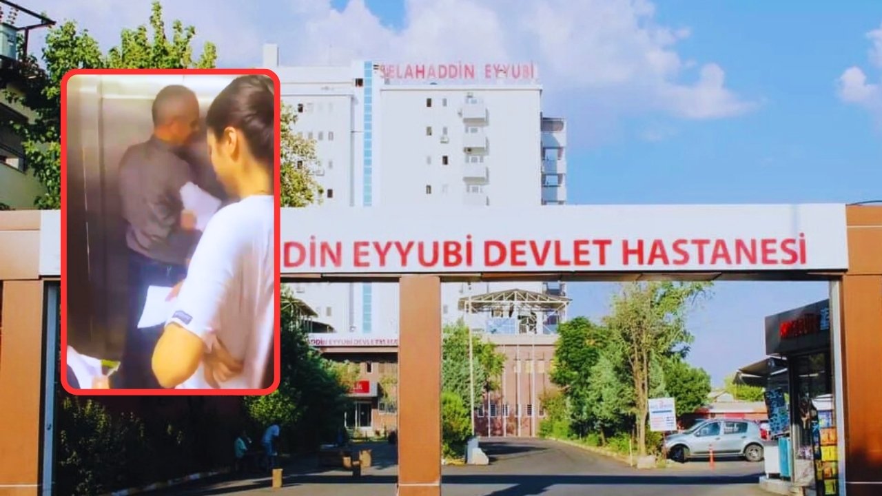 Diyarbakır’da asansör bozuldu, hastalar mahsur kaldı