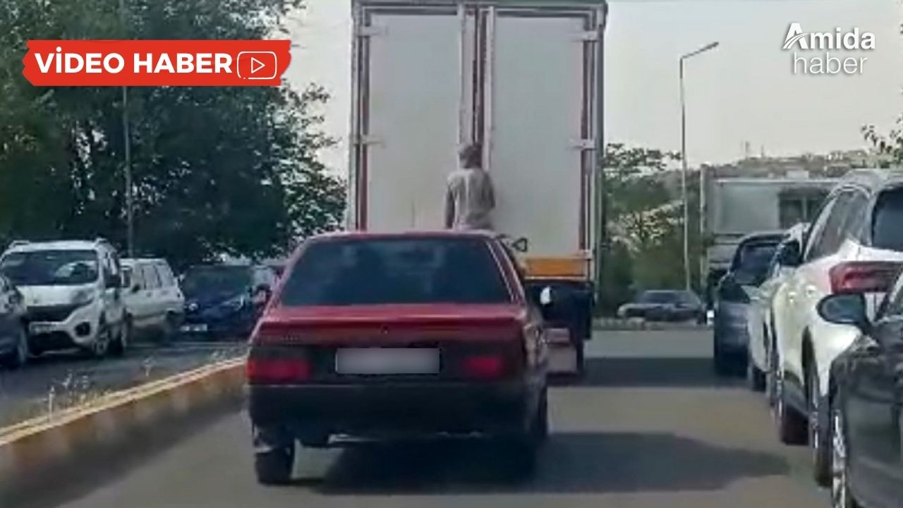 Diyarbakır trafiğinde ölümle burun buruna yolculuk