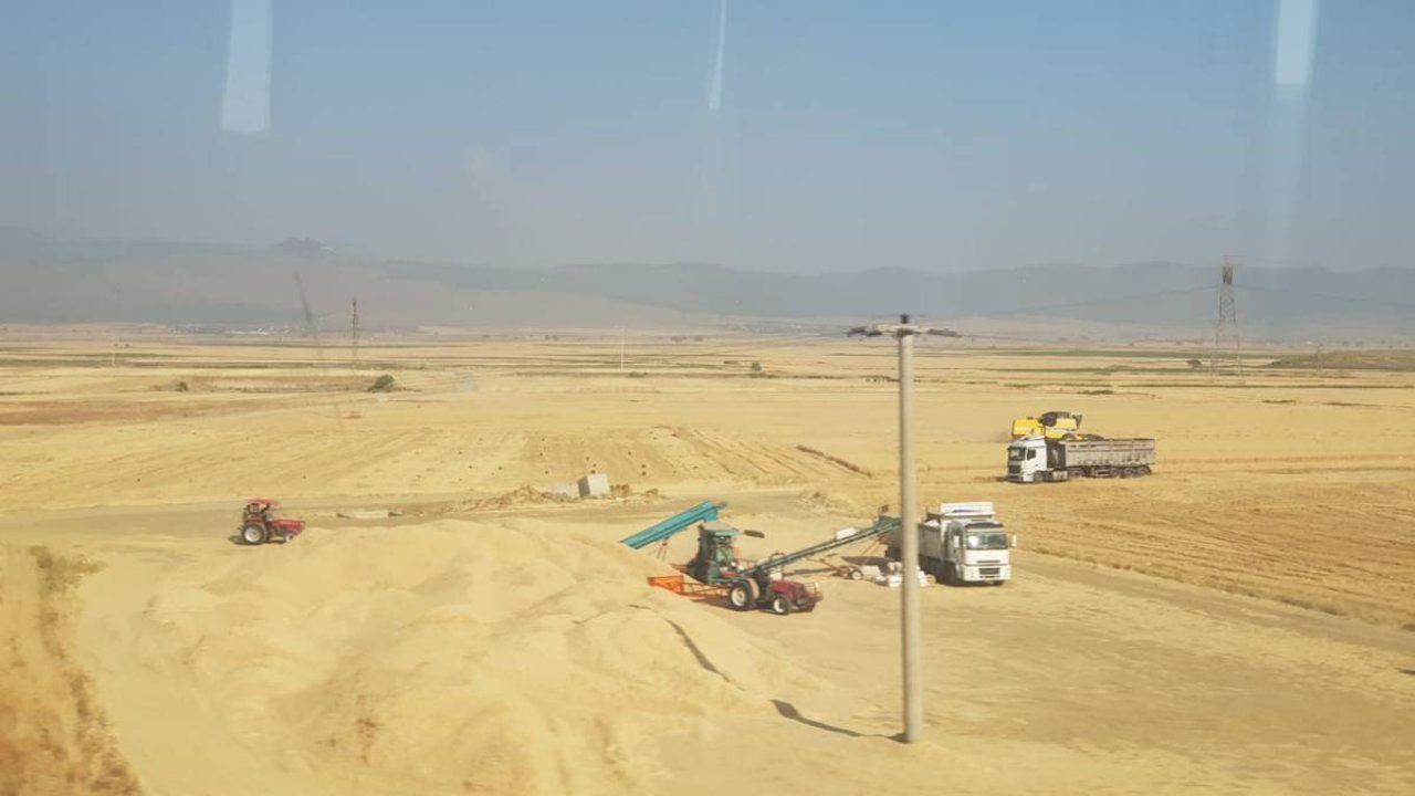 Gaziantep’te hasada devam: 104 ton ürün bekleniyor