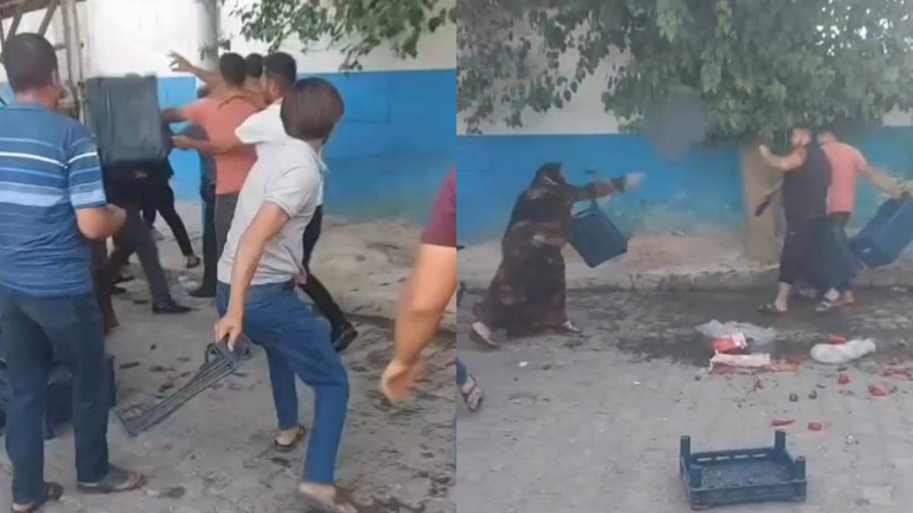 Şanlıurfa’da meyve-sebze kasaları havada uçuştu: 5 yaralı