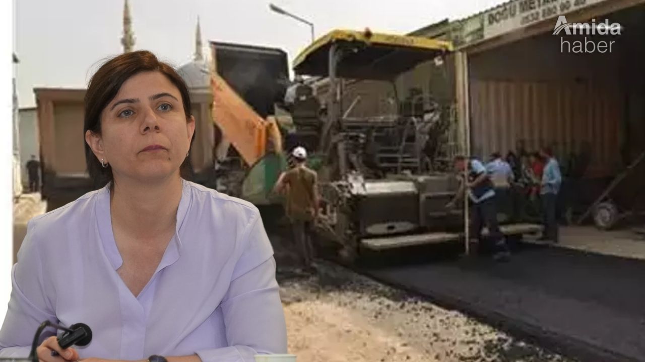 Diyarbakır'da Eş Başkan Bucak'tan yol sözü