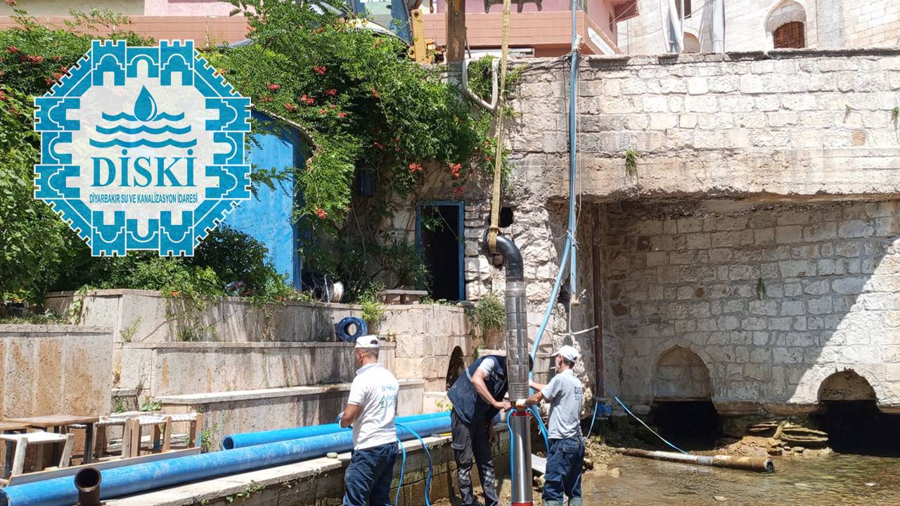 Diyarbakır DİSKİ: 4 bin 300 arızaya müdahale ettik