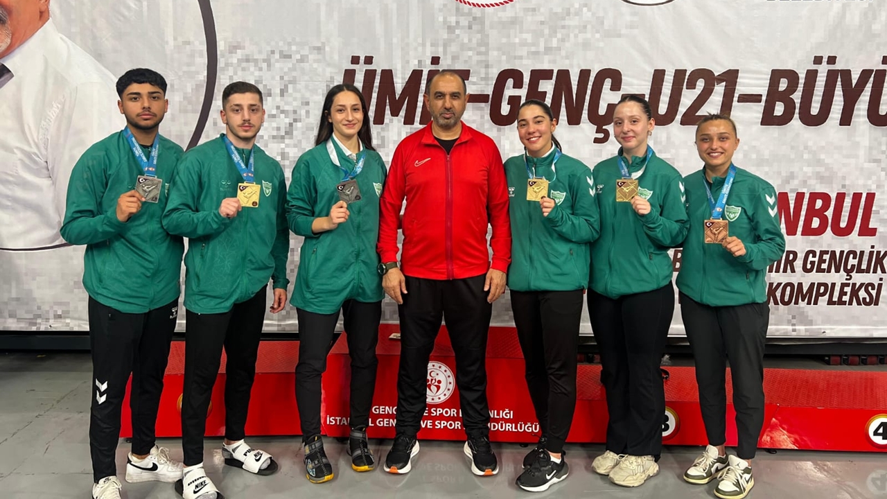 Diyarbakırlı milli sporcuya gümüş madalya